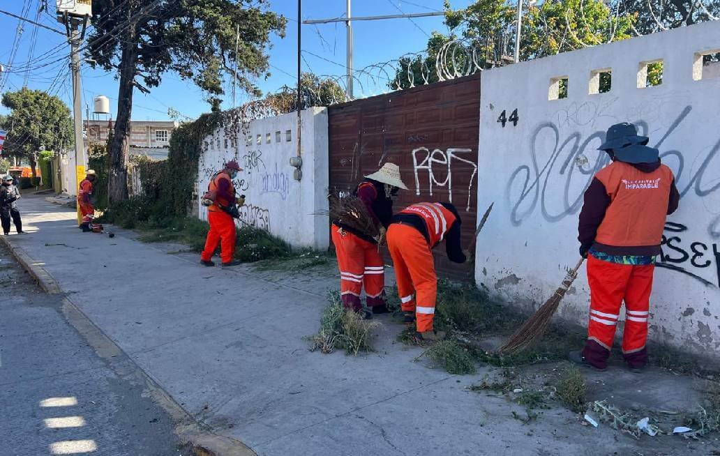  Refuerza Gobierno de la Ciudad de Puebla limpieza integral