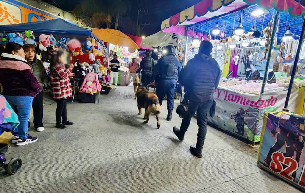 Seguridad coordinada en Feria de Sanctorum