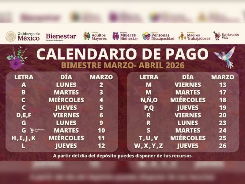 de cuanto sera el deposito