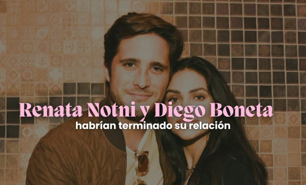 Renata Notni y Diego Boneta habrían puesto fin a su relación