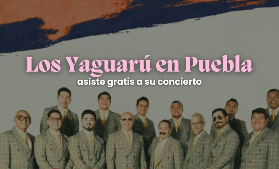Los Yaguarú en Puebla: ¿Cómo asistir gratis al concierto? Los Yaguarú en Puebla: ¿Cómo asistir gratis al concierto?