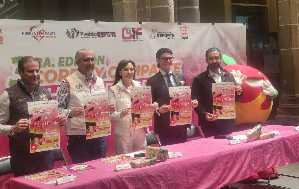 MariElise presidenta del DIF Municipal presentó la Carrera Corre y Comparte; Hambre Cero MariElise presidenta del DIF Municipal presentó la Carrera Corre y Comparte; Hambre Cero