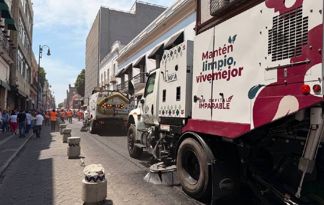Despliega Gobierno de la Ciudad de Puebla operativo especial de limpieza por Semana Santa Despliega Gobierno de la Ciudad de Puebla operativo especial de limpieza por Semana Santa