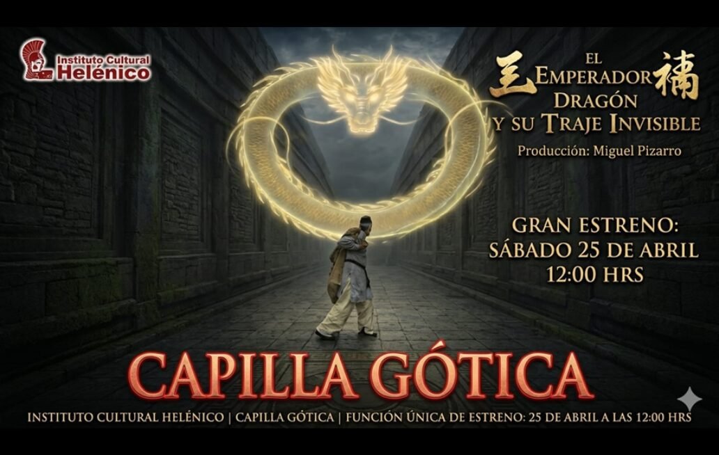 Miguel Pizarro estrena “El Emperador Dragón” en CDMX Miguel Pizarro estrena “El Emperador Dragón” en CDMX
