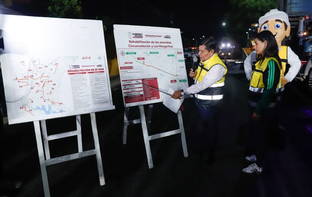 Registra avance de 67% la rehabilitación de la Avenida Margaritas Registra avance de 67% la rehabilitación de la Avenida Margaritas