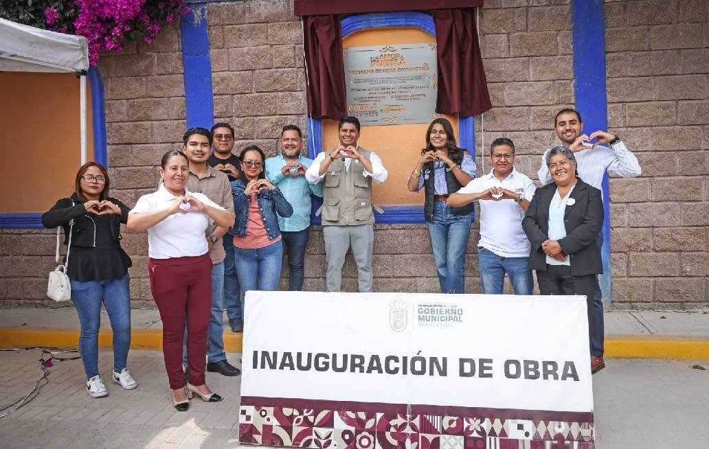  Gobierno de Cuautlancingo fortalece vialidades con obra