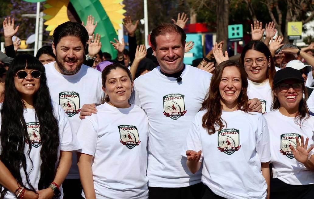 Gobierno de la Ciudad de Puebla conmemora el Día de la Actividad Física con activación masiva Gobierno de la Ciudad de Puebla conmemora el Día de la Actividad