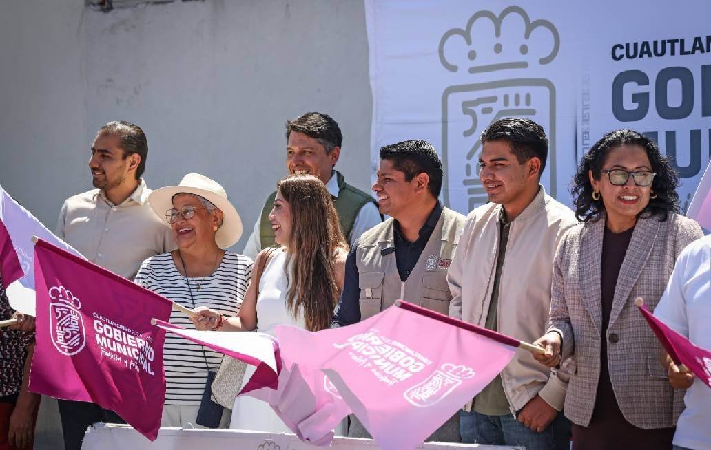  Omar Muñoz inicia reconstrucción de la calle Tlaxcala