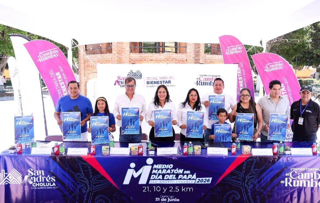 Presentan el Medio Maratón del Día del Papá 2026 Presentan el Medio Maratón del Día del Papá 2026