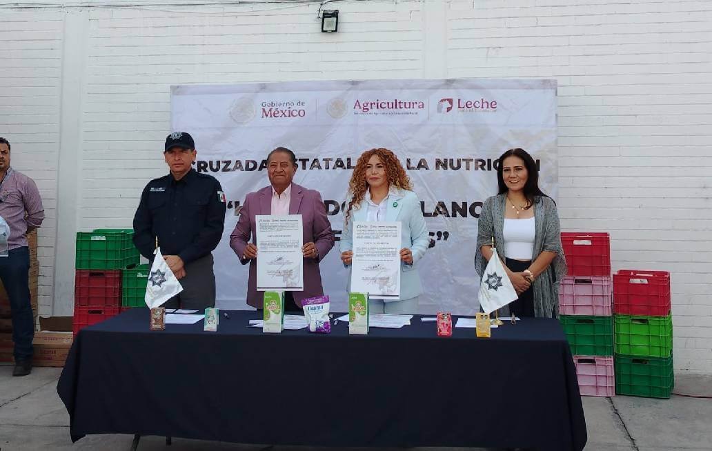  Programa de Leche para el Bienestar beneficia a las familias