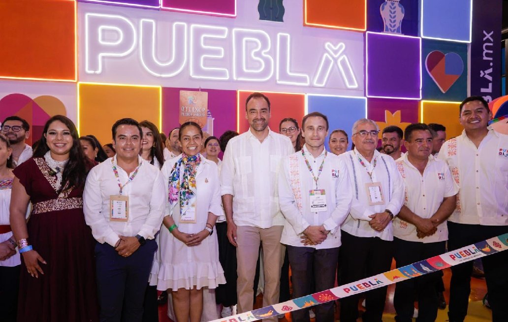 Promueven a Puebla capital en Tianguis Turístico México 2026 Promueven a Puebla capital en Tianguis Turístico México 2026