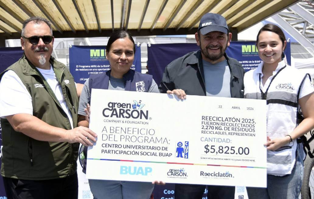 Realiza BUAP Reciclatón 2026