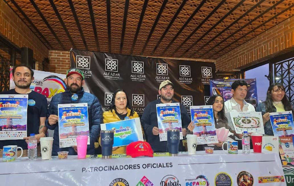 Todo listo para el festival de papalotes 