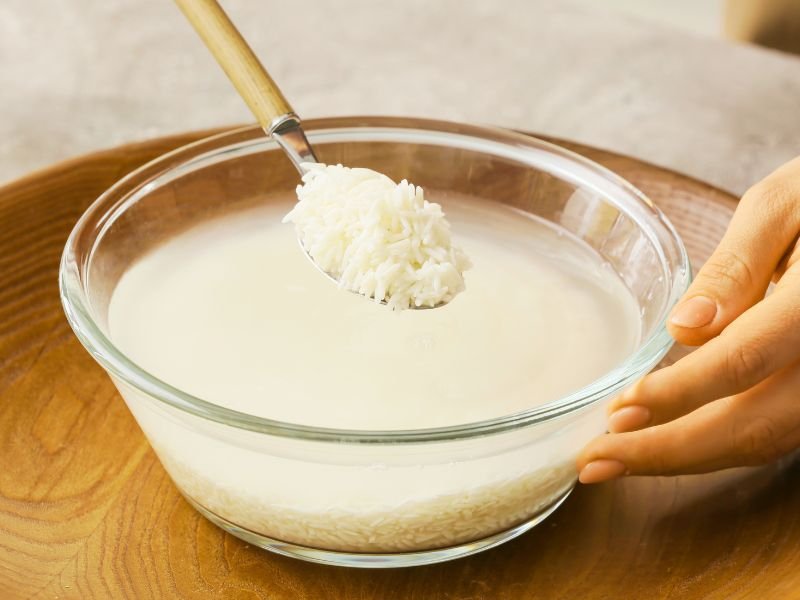 agua de arroz