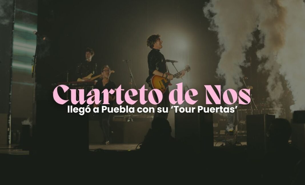 Cuarteto de Nos nos regaló un concierto único en Puebla