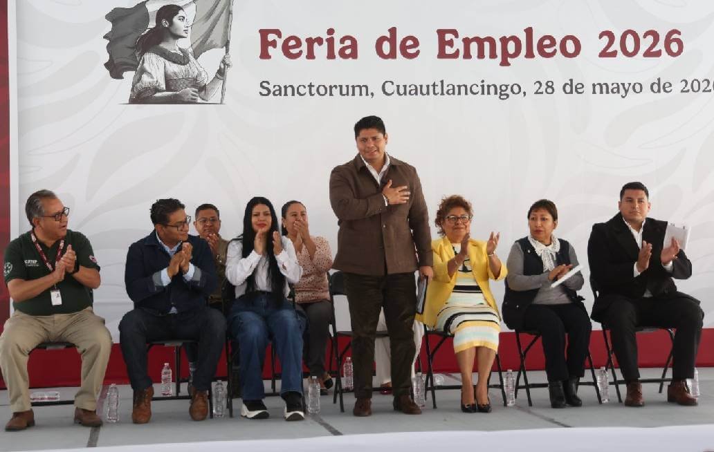 Cuautlancingo fortalece oportunidades laborales con Tercera Feria del Empleo 2026 Cuautlancingo fortalece oportunidades laborales con Tercera