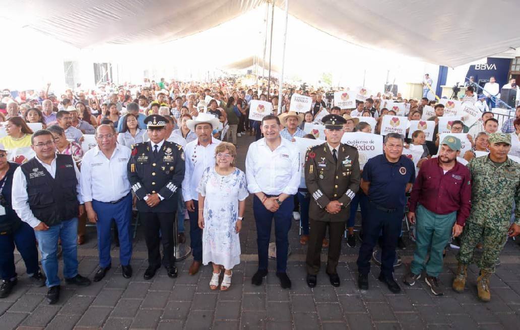  El Tianguis del Bienestar se realizó por primera vez