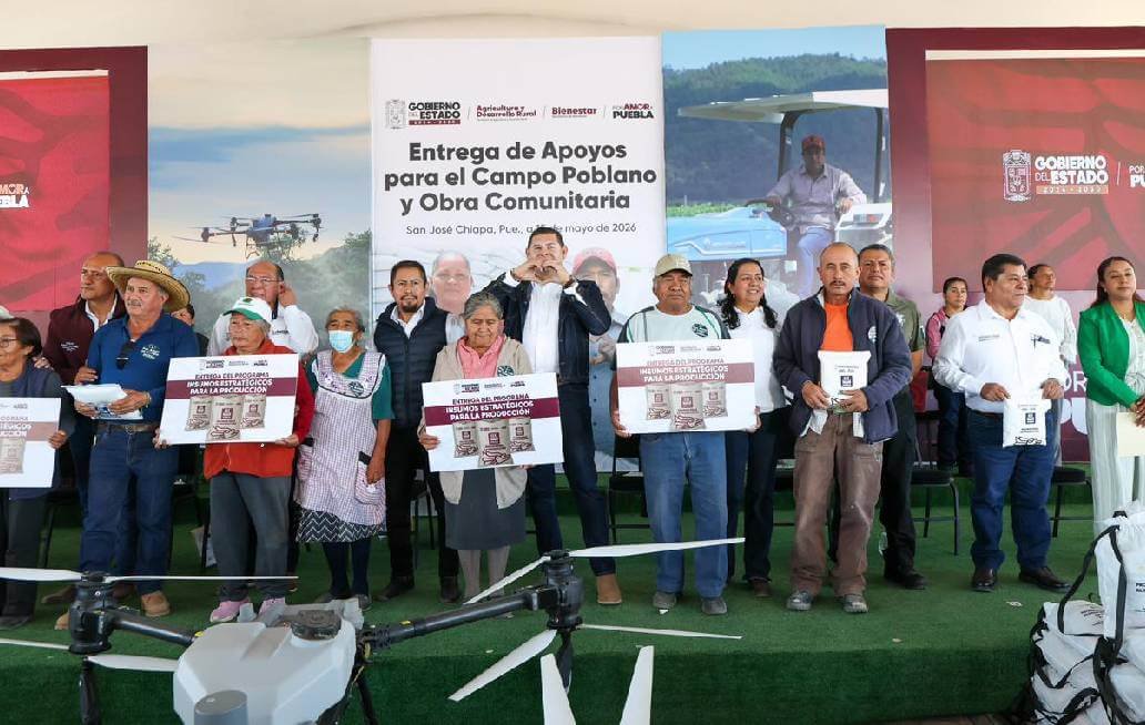 Implementa Gobierno de Puebla obras en San José Chiapa