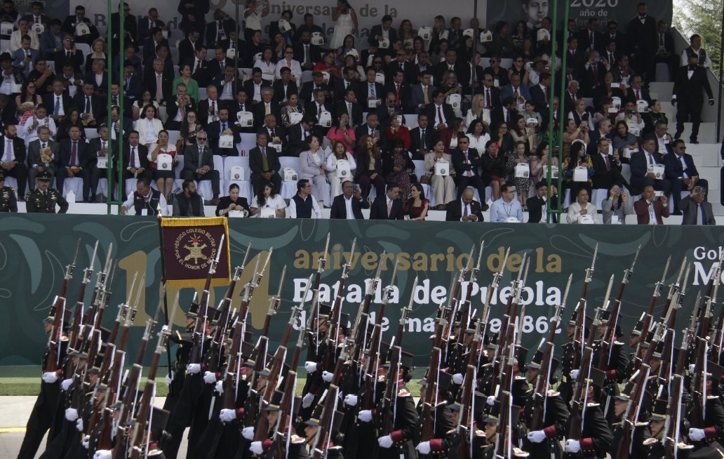 Informa Gobierno de la Ciudad de Puebla saldo blanco en la capital por el desfile en el 164 aniversario de la Batalla del 5 de Mayo Informa Gobierno de la Ciudad de Puebla saldo blanco en la capital por el desfile en el 164 aniversario de la Batalla del 5 de Mayo