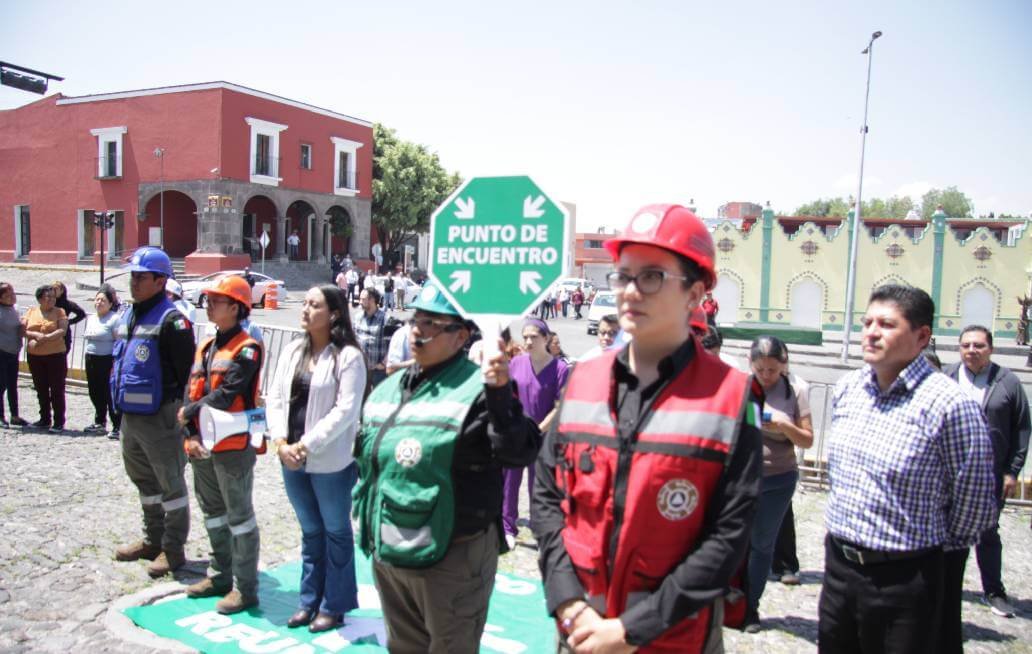  Participan más de 1.6 millones de poblanos en el Simulacro