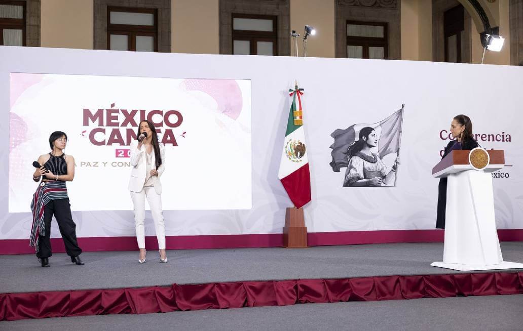 Sheinbaum presenta la segunda edición de México Canta por la paz
