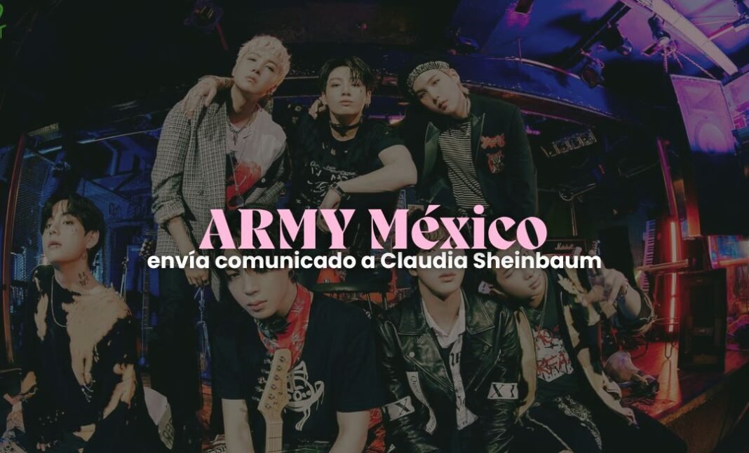 ARMY México rechaza uso político de BTS en Palacio Nacional