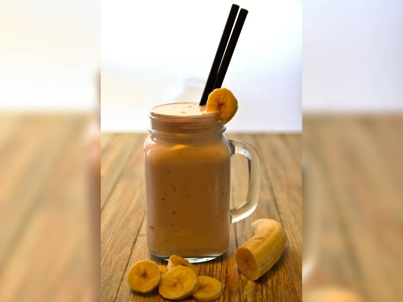 receta de batido de platano