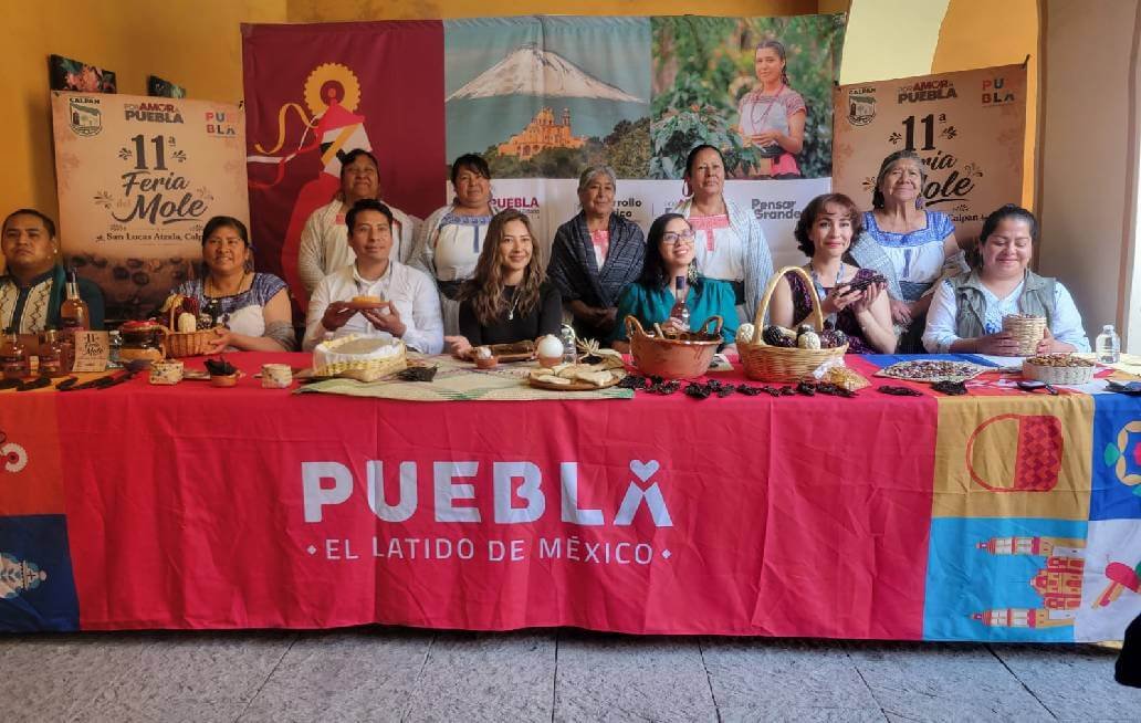 Anuncian la 11a Feria del Mole en San Lucas Atzala