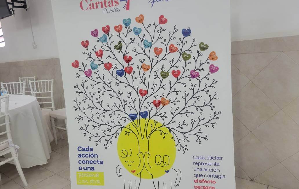  Caritas Puebla lanzó la campaña 