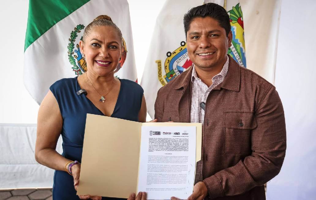 Cuautlancingo firma convenio con la Secretaría de las Mujeres