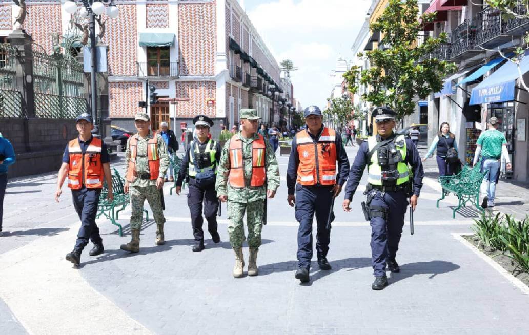 Gobierno de Puebla implementa operativo de seguridad