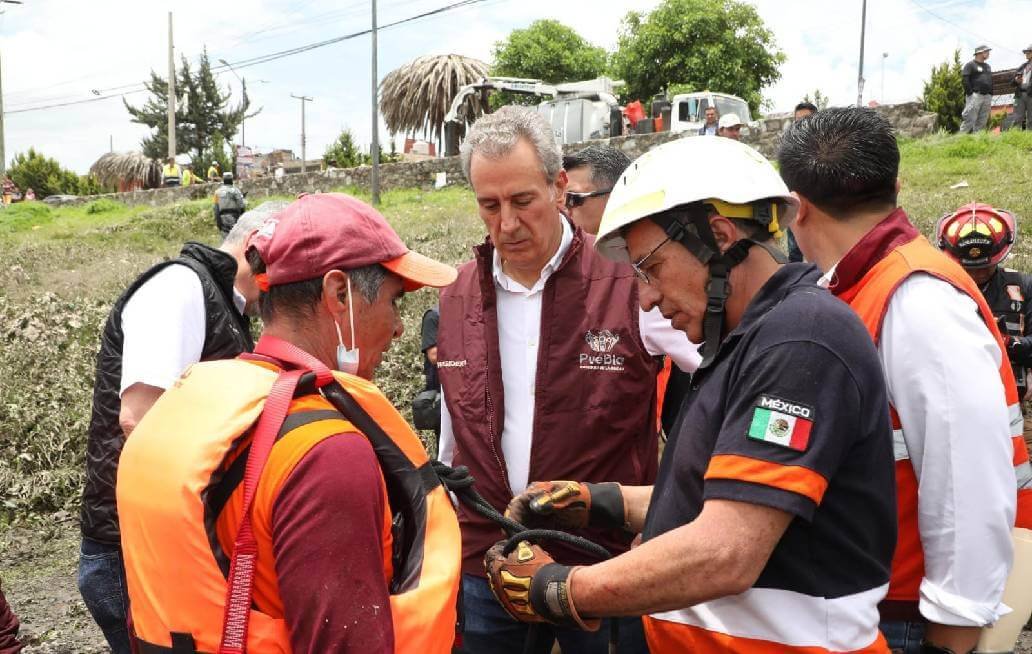 Inspecciona Chedraui labores en el vaso regulador Puente Negro, así como afectaciones en la zona Inspecciona Chedraui labores en el vaso regulador Puente Negro