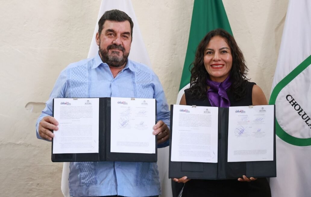 Presidenta de San Andrés Cholula crece red de apoyo para mujeres con segundo convenio intermunicipal Presidenta de San Andrés Cholula crece red de apoyo para mujeres con segundo convenio intermunicipal