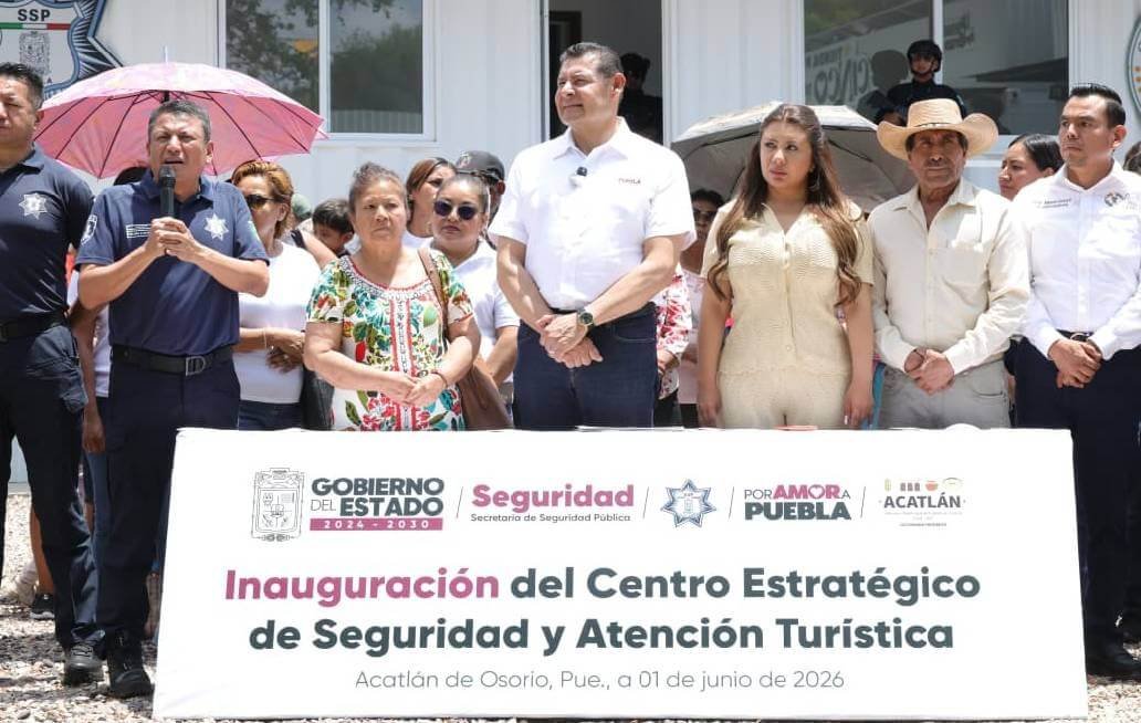 Mixteca Poblana fortalece vigilancia con nuevo Centro