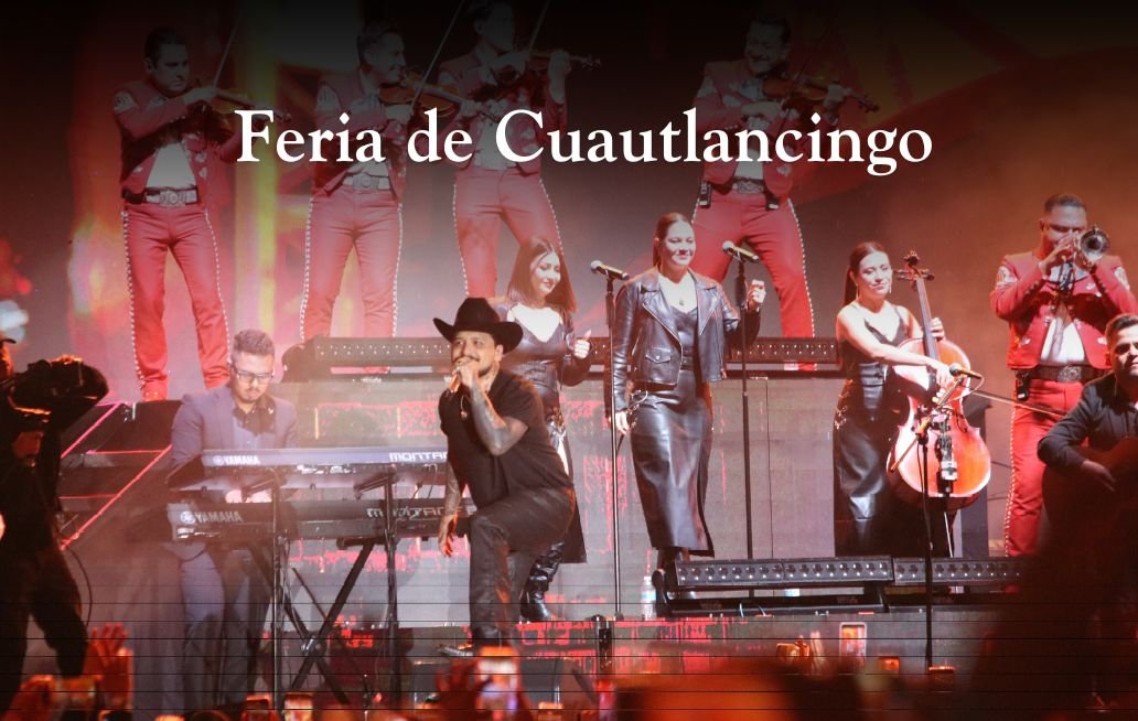 Christian Nodal reúne a 20 mil fans y cierra Feria de Cuautlancingo Feria de Cuautlancingo, christian nodal