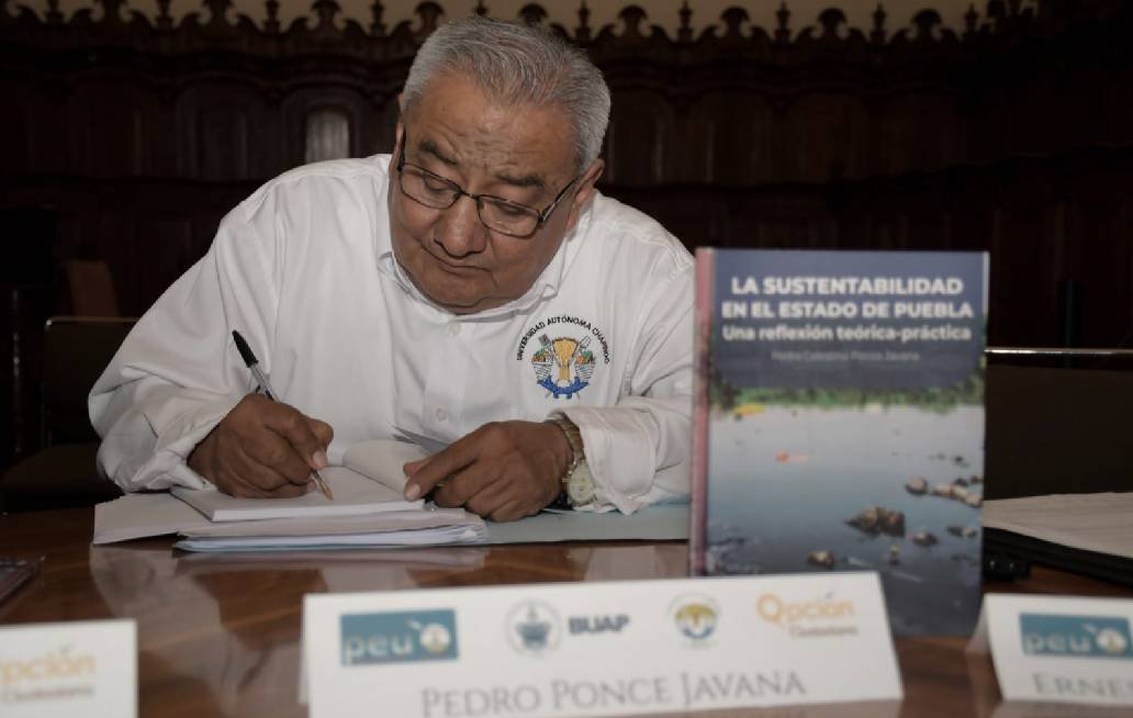 Presentan en Paraninfo de la BUAP el libro La sustentabilidad