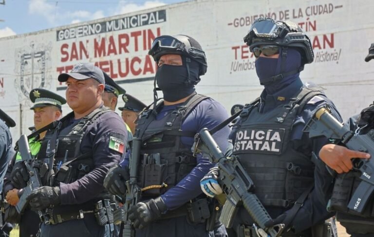Realizan operativo de seguridad en los límites entre Puebla y Tlaxcala