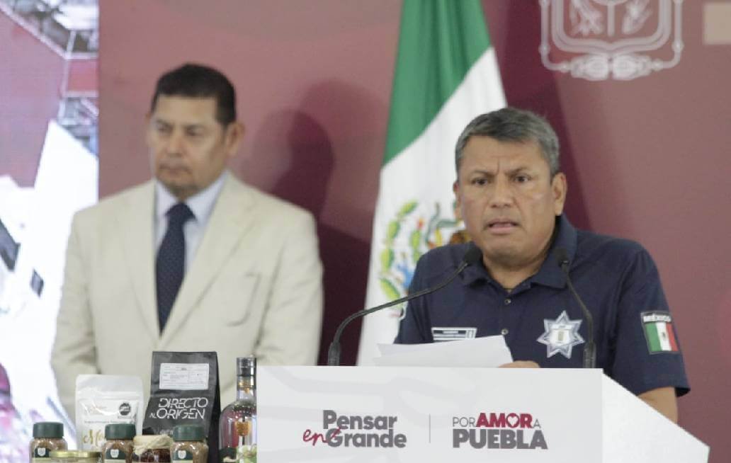 Reporta Gobierno de Puebla reducción de delitos