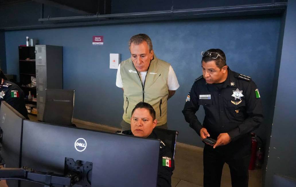 Supervisa Chedraui avances de Puebla 360 y labores de videovigilancia