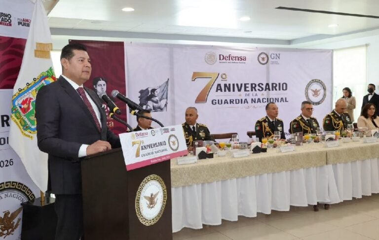 Guardia Nacional construye paz y seguridad para bienestar de familias poblanas: Armenta