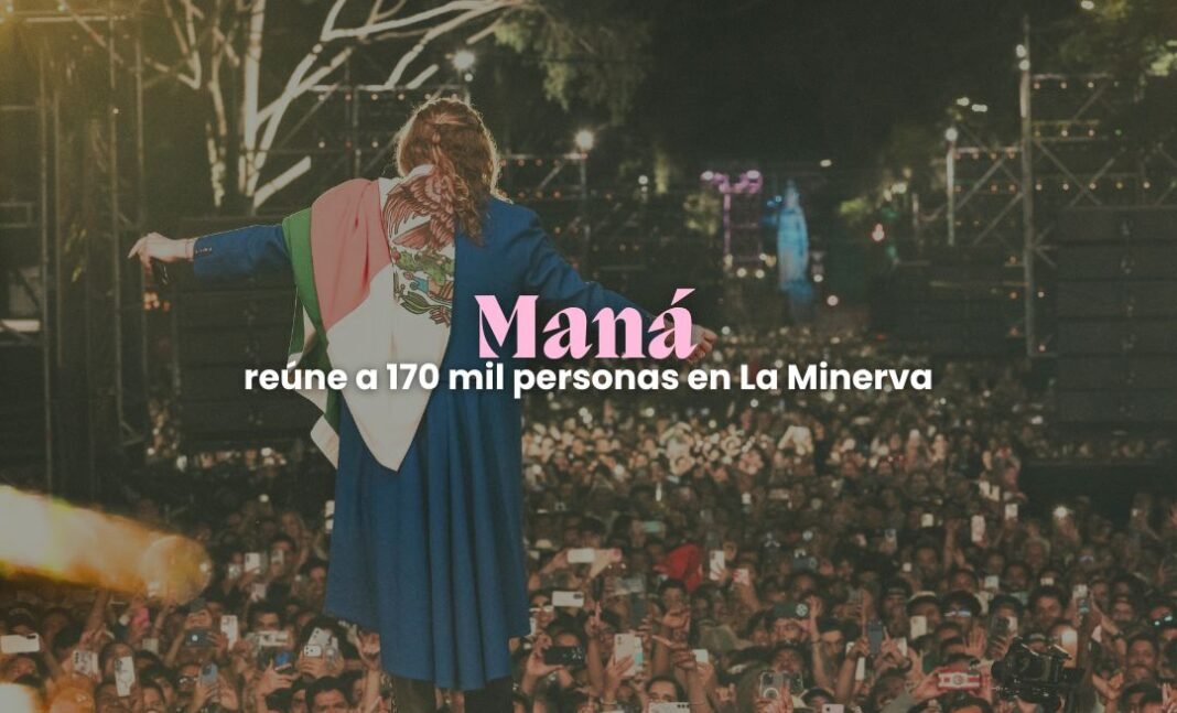 Maná reúne a 170 mil personas en La Minerva Maná reúne a 170 mil personas en La Minerva