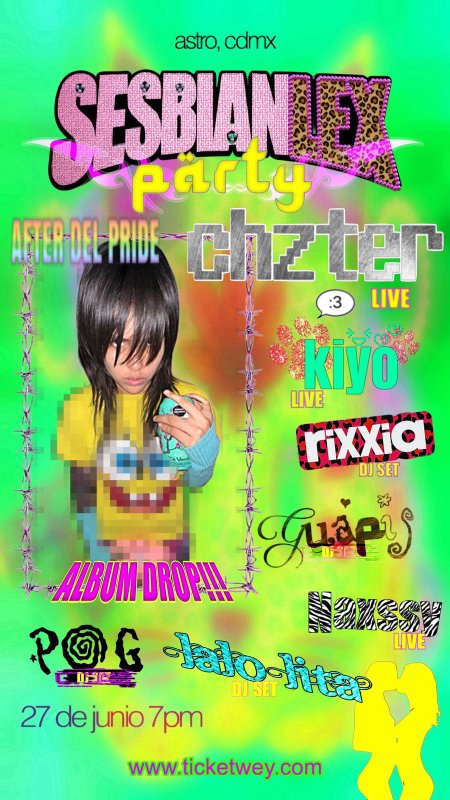 Chzter lanza 'sesbianlex' release party
