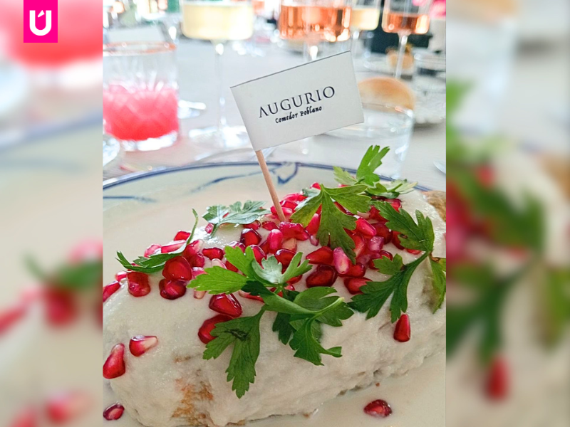 Lía Wine, chiles en nogada, guía michelin
