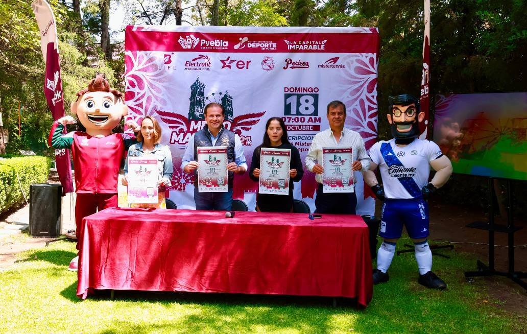 Ayuntamiento de Puebla anuncia el Medio Maratón 2026; se correrá el 18 de octubre Ayuntamiento de Puebla anuncia el Medio Maratón 2026
