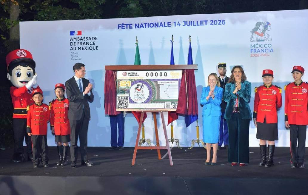 Con billete de Lotería Nacional celebran bicentenario de Relaciones Diplomáticas Con billete de Lotería Nacional celebran bicentenario de Relaciones Diplomáticas