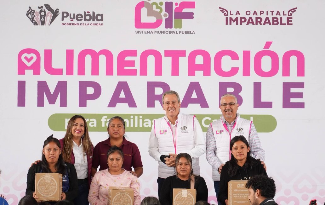 Entrega Chedraui 3 mil apoyos alimentarios en San Andrés Azumiatla Entrega Chedraui 3 mil apoyos alimentarios en San Andrés Azumiatla