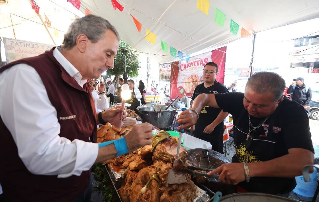 Inaugura Chedraui el Festival de las Carnitas en Totimehuacan (1)