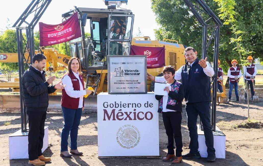  Inicia en Puebla la construcción del Conjunto Habitacional