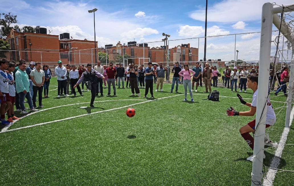 Omar Muñoz fortalece infraestructura deportiva