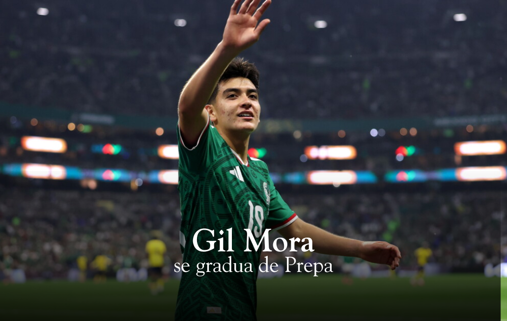 Gilberto Mora se gradúa de preparatoria tras brillar en Mundial gilberto mora